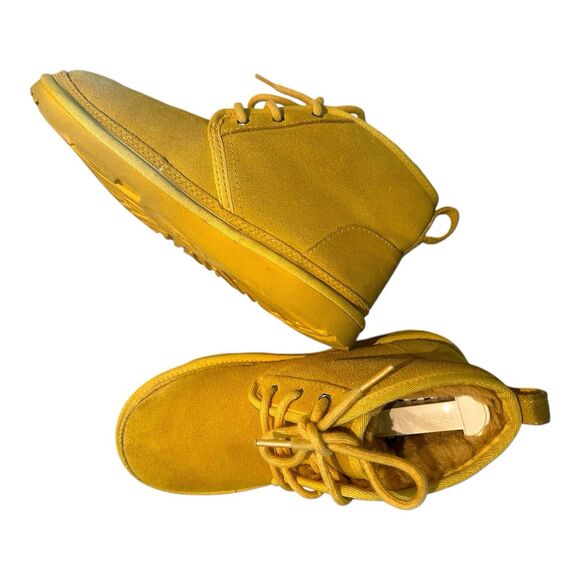 UGG Neumel II Canary Suede Women’s /Junior's Ankle Chukka Boots Sz 4 US/ 36 EU - Picture 6 of 16